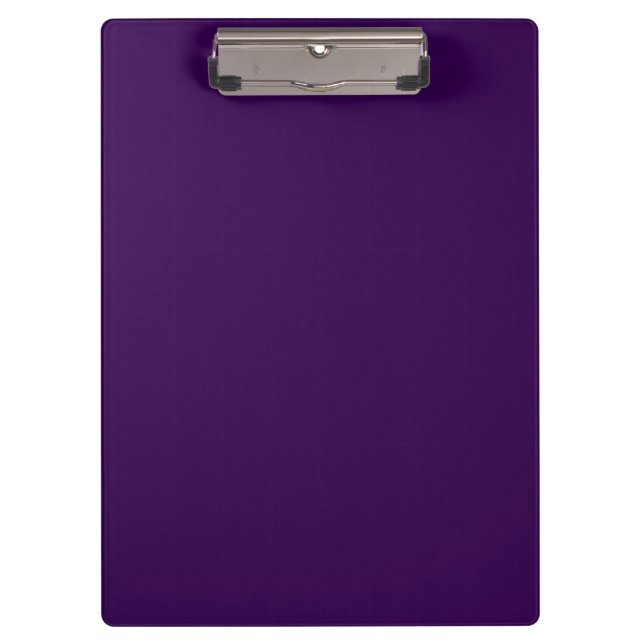 Dark Purple Clipboard – Simple and Professional (Front)