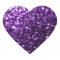 Dark Purple faux shiny glitter sparkles