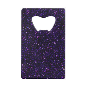 Dark Purple Glitter Print