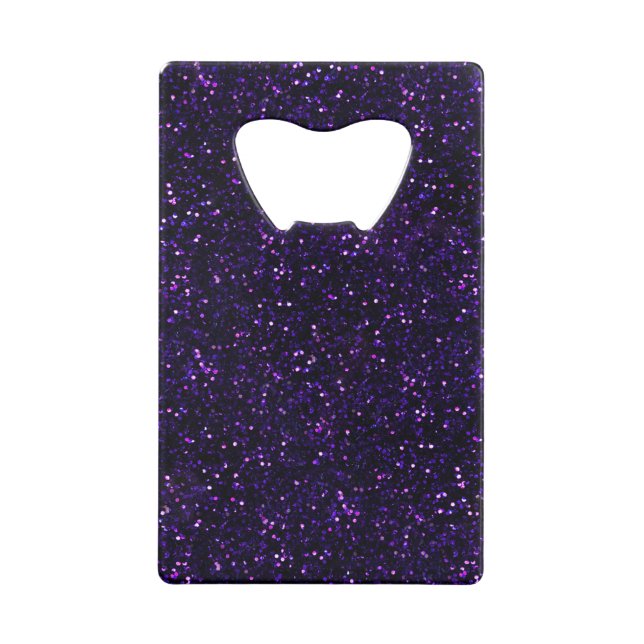 Dark Purple Glitter Print (Back)