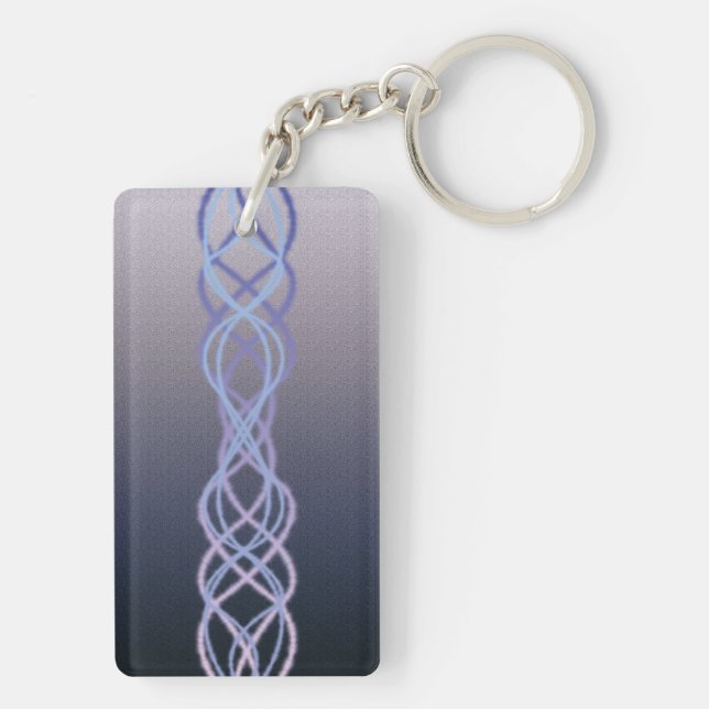 Dark Purple Key Ring (Back)