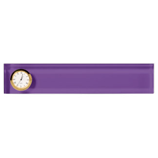 Dark Purple Nameplate