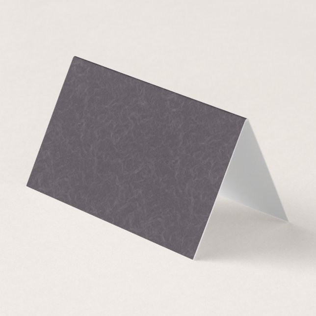 Dark purple textured surface swirling pattern business card (Front)