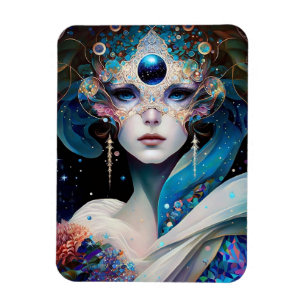 Dark Queen Angel Fantasy Art Magnet