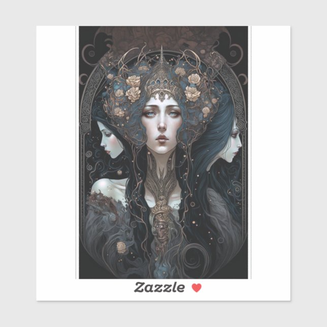 Dark Queen Fantasy Art (Sheet)