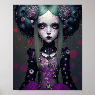 Dark Queen Fantasy Art Poster