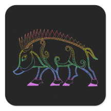 Dark Rainbow Boar