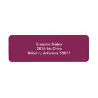 Dark Raspberry Cool Complementary Colour
