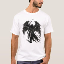 Dark Reaper Angel in Hooded Robe