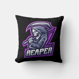 Dark Reaper Scythe Street Style Cushion