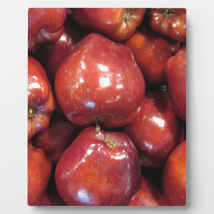 Dark Red Apples Plaque