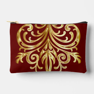 Dark Red, Christmas Gifts Authority® Accessory Pouch