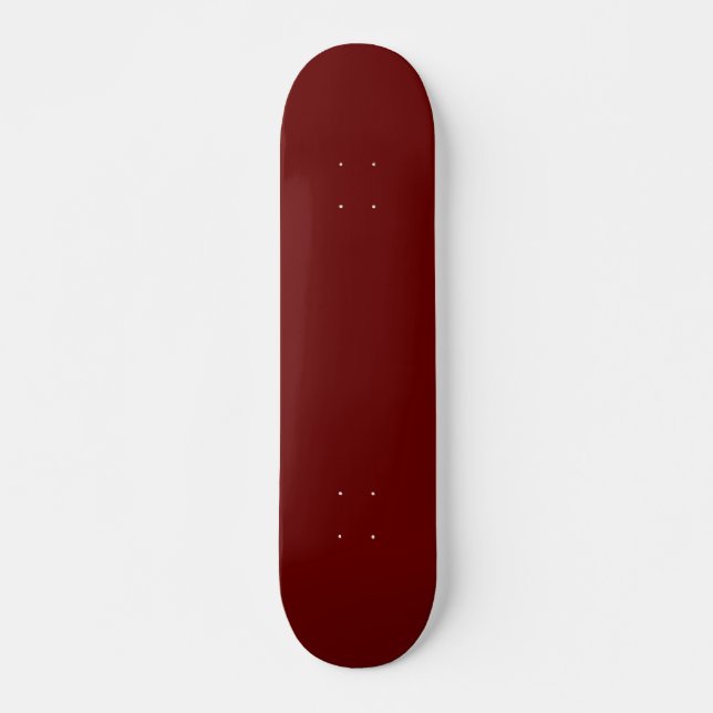 Dark Red Colour Skateboard (Front)