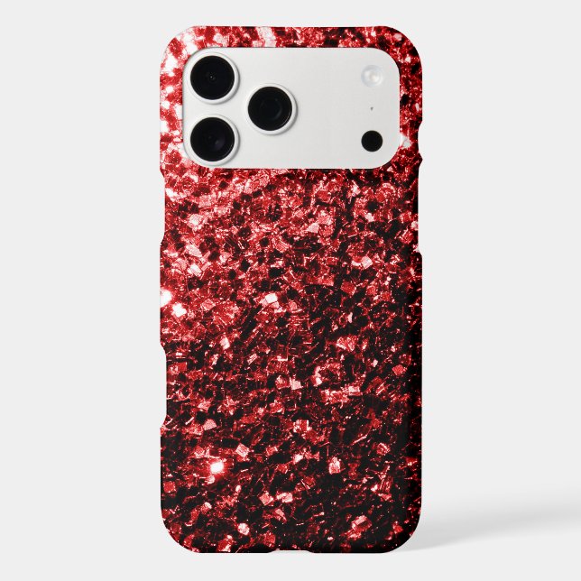 Dark red glitter sparkles (Back)