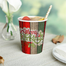 Dark Red Green Weathered Wooden Planks Pattern