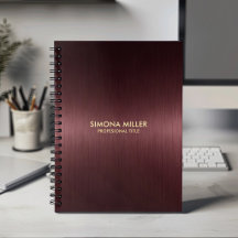 Dark Red Metallic Background