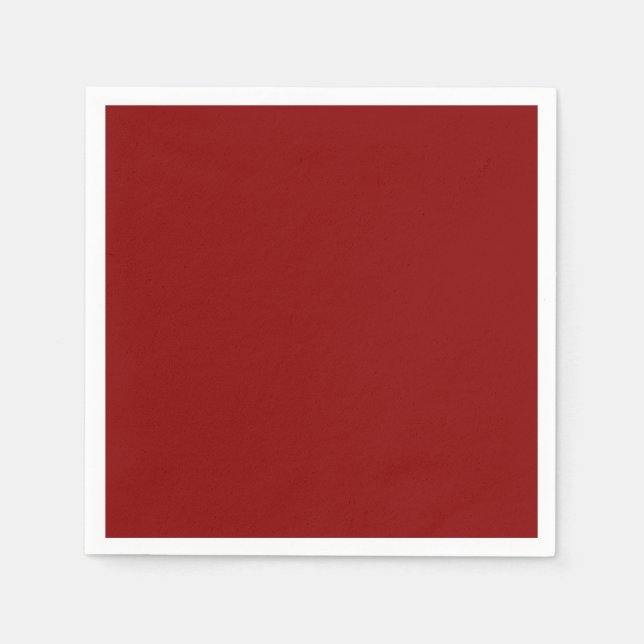 Dark Red Napkin (Front)