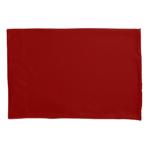 Dark Red Pillowcase