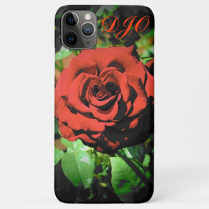 Dark Red Rose by DJONeill iPhone 11 Pro Max Case