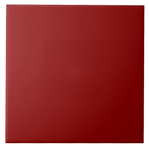 Dark Red solid colour Ceramic Tile