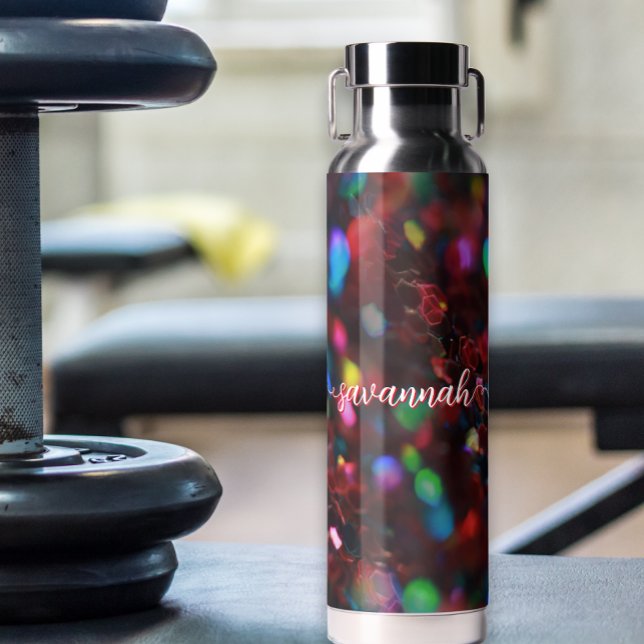Dark Red Sparkling Water Bottle (Creator Uploaded)