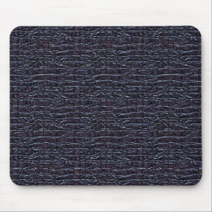 Dark Reptilian-Style Pattern Design Mouse Pad