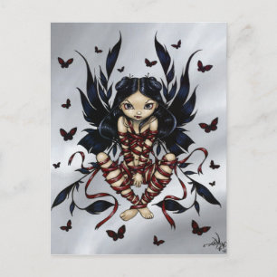 "Dark Ribbon Fairy" Postcard