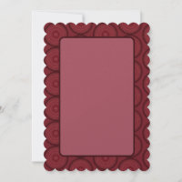 Dark Rippled Sangria Rose Kaleidoscope