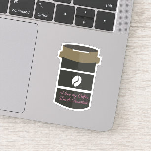 Dark Roasted Coffee Lovers Cup Custom Name