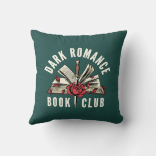 Dark Romance Book Lover Gift  Cushion