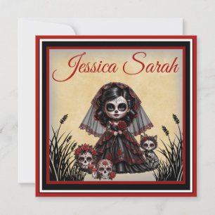 Dark Romance_ Dark Princess Thank You Card
