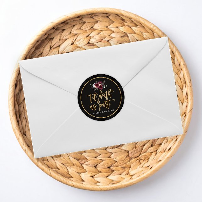 Dark Romance Gothic Wedding Sticker (Creator Uploaded)