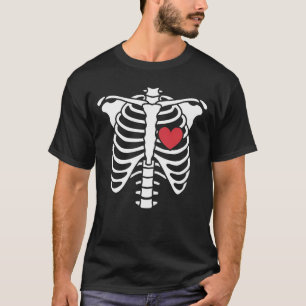 Dark Romance - Matching Ribcage Heart Valentine's  T-Shirt