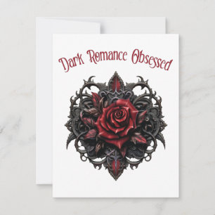 Dark Romance Obsessed Card