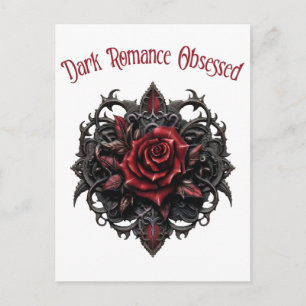 Dark Romance Obsessed Postcard