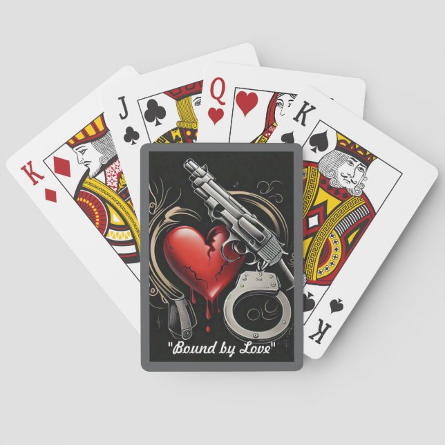 "Dark Romance" Playing Cards (Back)
