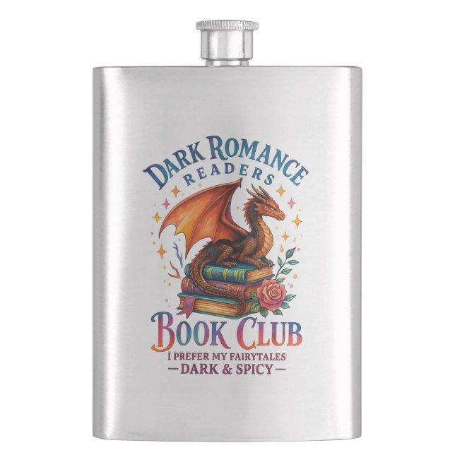 Dark Romance Readers....  Hip Flask (Front)
