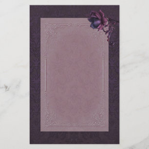 Dark Romance Stationery