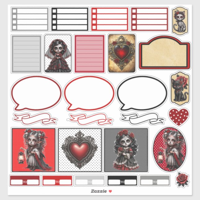 Dark Romance Sugar Skulls 4 (Sheet)