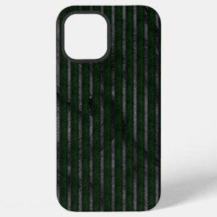 Dark rough stripes over stained abstract design iPhone 12 pro max case