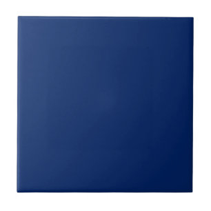 Dark Royal Blue Solid Colour Tile