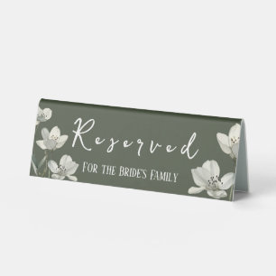 Dark Sage Green Botanical Wedding