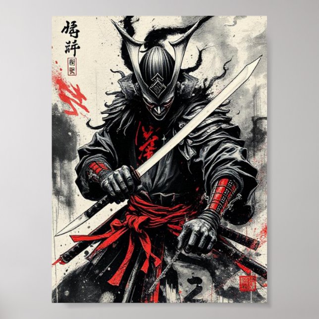 Dark samurai of the Undead Poster (Front)