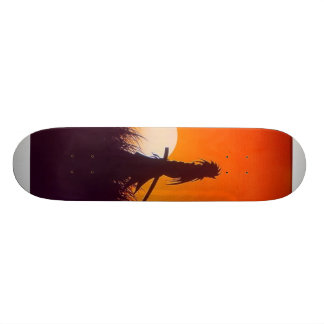 dark samurai skateboard