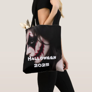 Dark Seduction Halloween Tote – Bold & Mysterious Bag