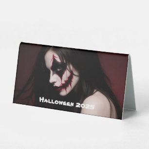 Dark Seduction Table Tent Sign – Halloween 2025 Ed