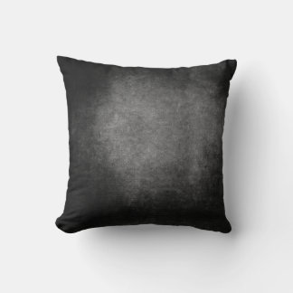 Dark Shadow Grunge Background - Dark Grey Cushion