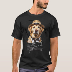Dark shirt Golden Retriever - The Dogfather