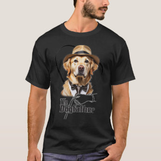 Dark shirt Golden Retriever - The Dogfather