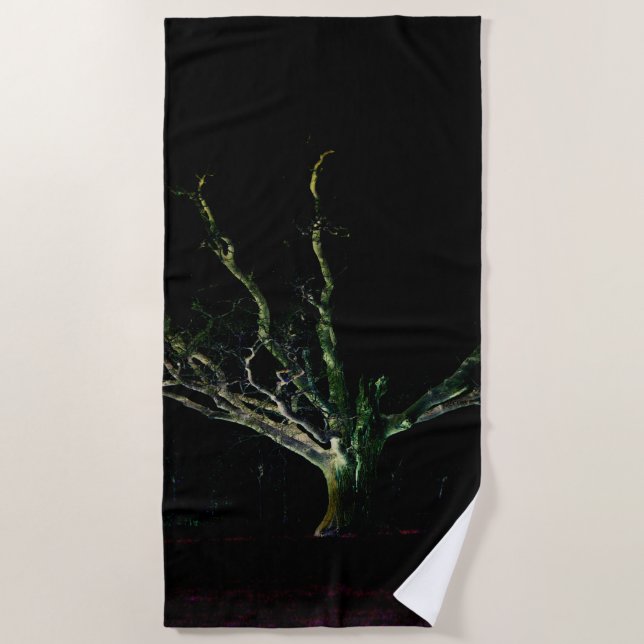 Dark Side 1 btcnm Beach Towel (Front)